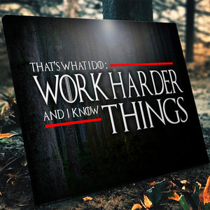 Work Harder