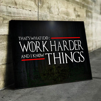 Work Harder