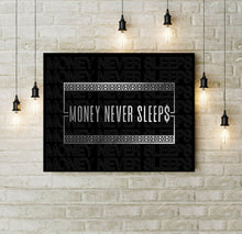 Load image into Gallery viewer, Money Never Sleeps (Silver)