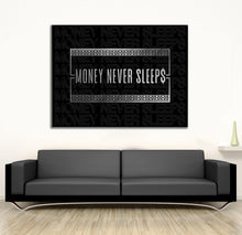 Load image into Gallery viewer, Money Never Sleeps (Silver)