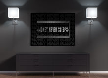 Load image into Gallery viewer, Money Never Sleeps (Silver)