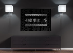 Money Never Sleeps (Silver)