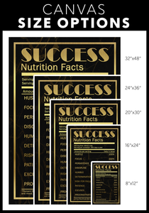 Success Nutrition Facts