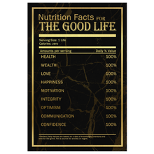 Load image into Gallery viewer, Good Life Nutrition Facts